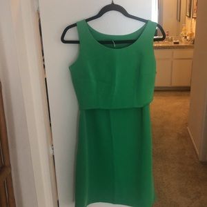 Green high waist matching set crop top